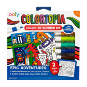 Ooly Colourtopia Paint Marker By Number Kit-toys-Bambini
