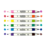 Ooly Colourtopia Paint Marker By Number Kit