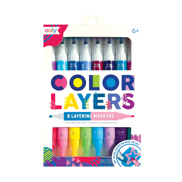 Ooly Colour Layers Double-Ended Layering Markers