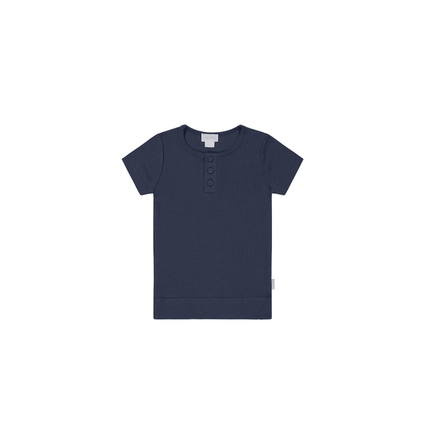 Jamie Kay Cotton Modal Henley Tee