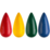 Faber-Castell Grip Bulb Crayons 4 pack