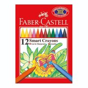 Faber-Castell Smart Erasable Crayons 12 pack-toys-Bambini