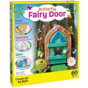 Faber-Castell CFK Butterfly Fairy Door Kit-toys-Bambini