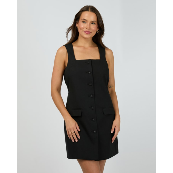 Silent Theory Aftersun Linen Mini Dress