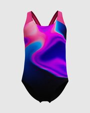 Speedo Girls Eng Print Splashback-swimwear-Bambini