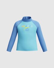 Speedo Print LS Rash Top-swimwear-Bambini