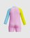 Speedo Girls LS Zip Sunsuit