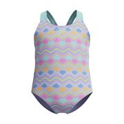 Speedo Girls Print Racerback Swimsuit-swimwear-Bambini