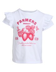 Eve Girl Farmer's Market Frill Tee-tops-Bambini