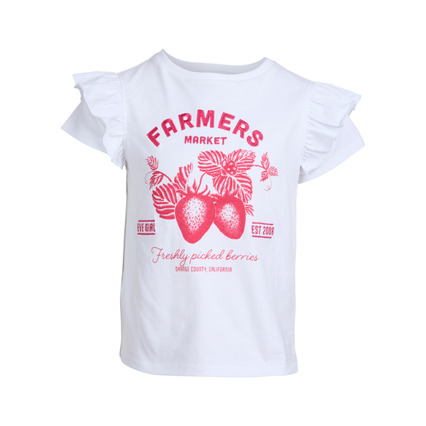 Eve Girl Farmer's Market Frill Tee