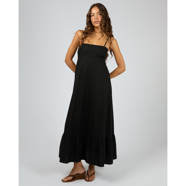 Silent Theory Tallow Tiered Maxi Dress