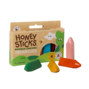 Honeystick Beeswax Crayons Triangles 8 pack-girl-Bambini
