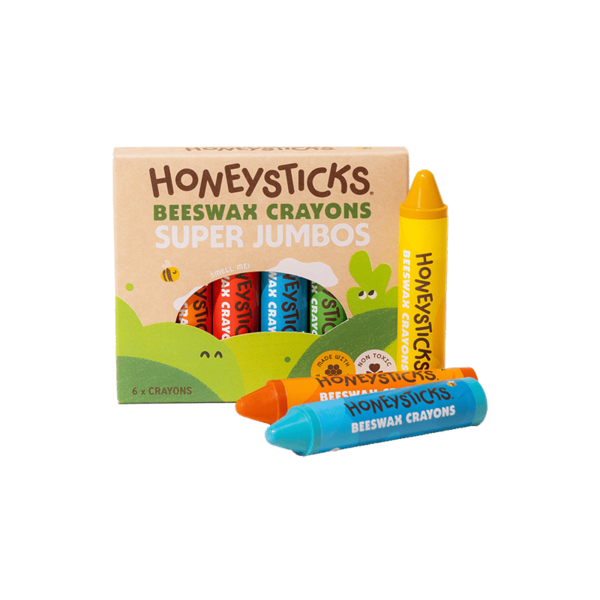Honeysticks Beeswax Crayons Super Jumbos 7 pack