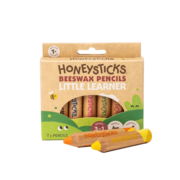 Honeysticks Beeswax Pencils Little Learners 7 pack-toys-Bambini