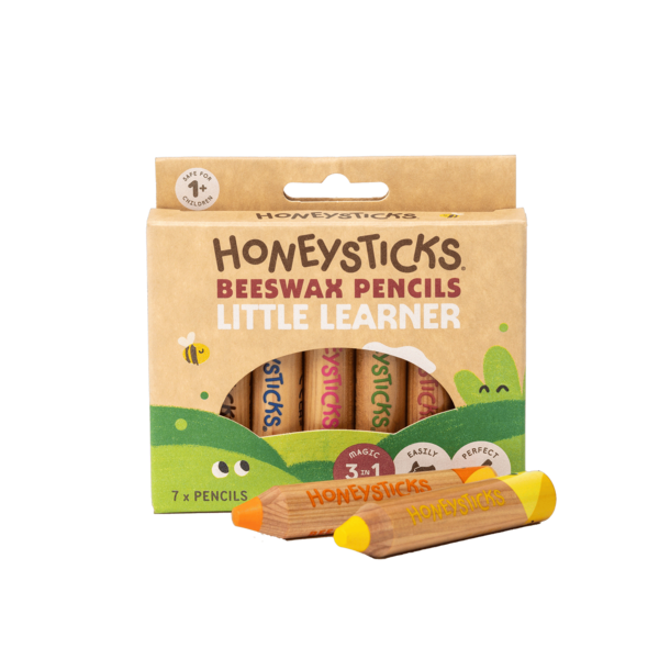 Honeysticks Beeswax Pencils Little Learners 7 pack