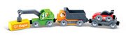 Hape Colourful Construction Vehicles Fleet-toys-Bambini