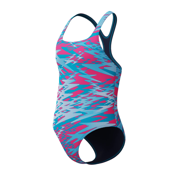 Speedo Girls Hyperboom Print Medalist 1PC