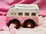ToysLink Pink Kombi Van