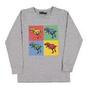 Radicool T-Rex Art LS Tee-tops-Bambini