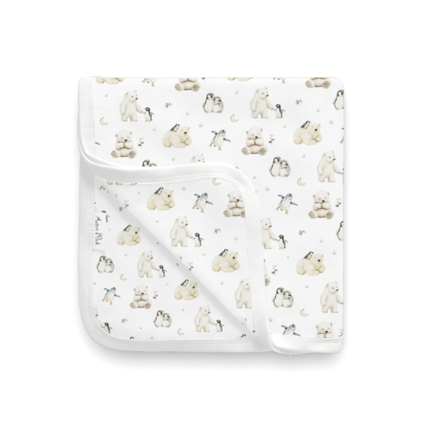 Aster & Oak Polar Friends Baby Wrap