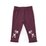 Aster & Oak Plum Embroidered Leggings