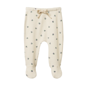 Nature Baby Footed Rompers Pointelle-pants-and-shorts-Bambini