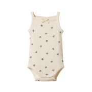 Nature Baby Camisole Bodysuit Pointelle-bodysuits-and-rompers-Bambini