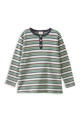 Milky Heritage Waffle Henley-tops-Bambini