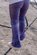 Milky Violet Velour Flares