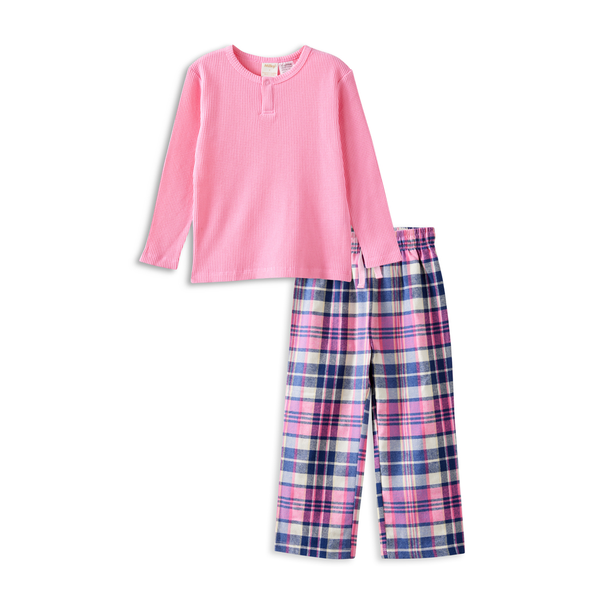 Milky Chester Check Pj's