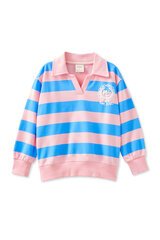 Milky Ziggy Stripe Sweat-tops-Bambini