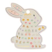 Mimi & Lula Easter Bunny Stick On Earrings-jewellery-Bambini