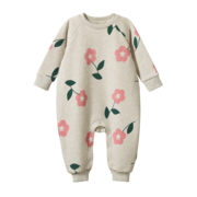 Nature Baby Long Sleeve Juno Romper-bodysuits-and-rompers-Bambini