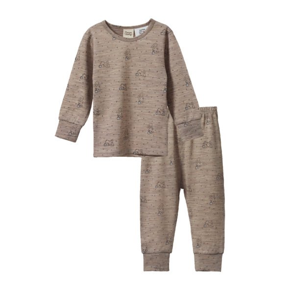 Nature Baby Merino LS Pyjamas