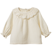 Nature Baby Ruffle Cameron Blouse-tops-Bambini