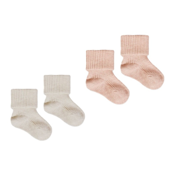Quincy Mae Melange Socks