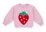 Goldie + Ace Jumbo Strawberry Piped Sweater