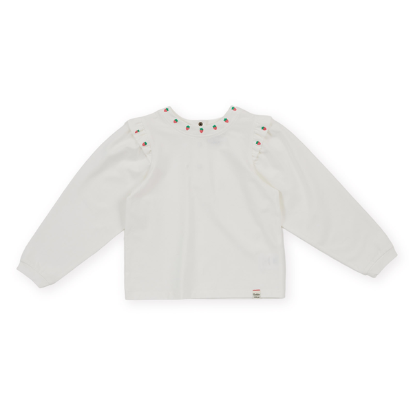 Goldie + Ace Mini Strawberry LS Top
