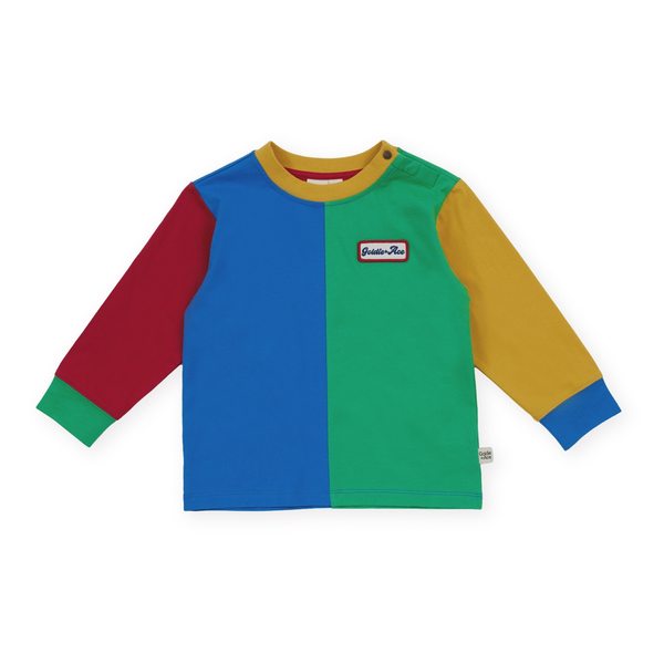 Goldie + Ace Splice Colour Block LS Top