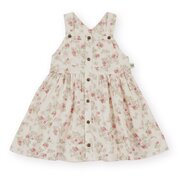 Goldie + Ace Strawberry Fields Pinafore Dress-dresses-and-skirts-Bambini