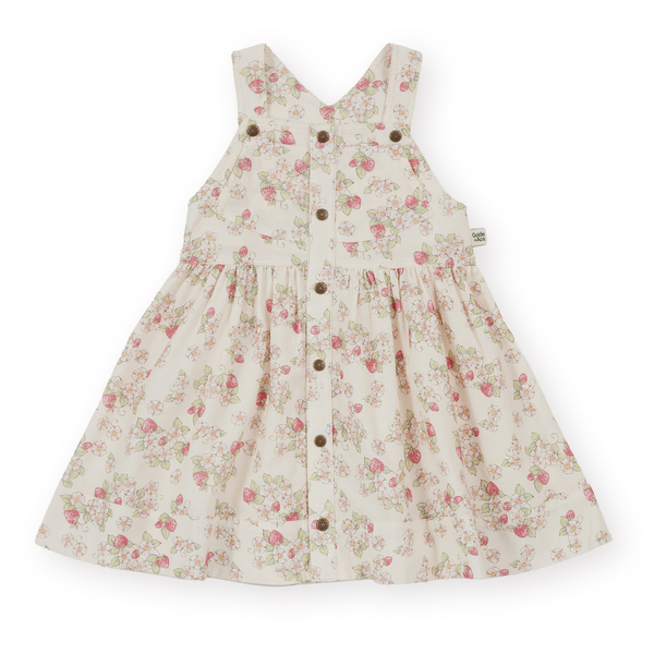 Goldie + Ace Strawberry Fields Pinafore Dress