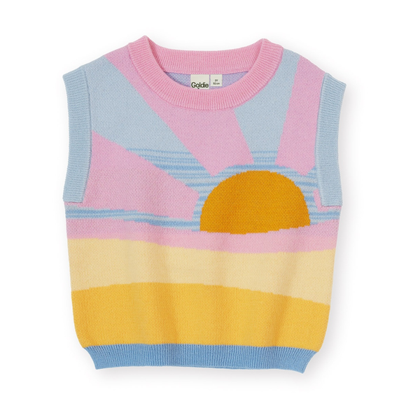 Goldie + Ace Sunrise Knit Vest