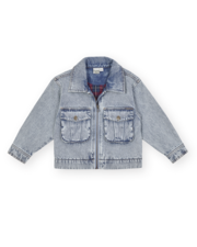 Goldie + Ace Dustin Denim Jacket-jackets-and-cardigans-Bambini