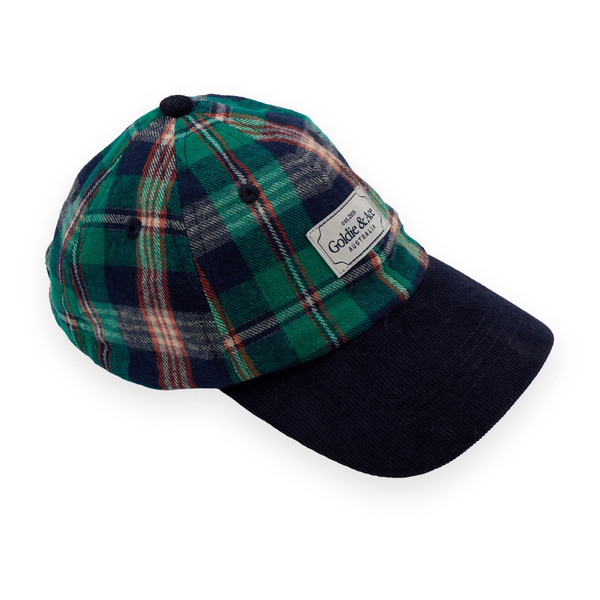 Goldie + Ace Tate Check Cap