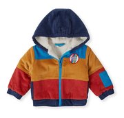 Goldie + Ace Retro Corduroy Colour Block Jacket-jackets-and-cardigans-Bambini