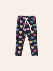 Huxbaby Multi Hearts Rib Legging-pants-and-shorts-Bambini