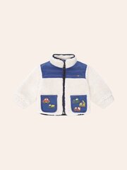 Huxbaby Patches Cord Sherpa Jacket-tops-Bambini