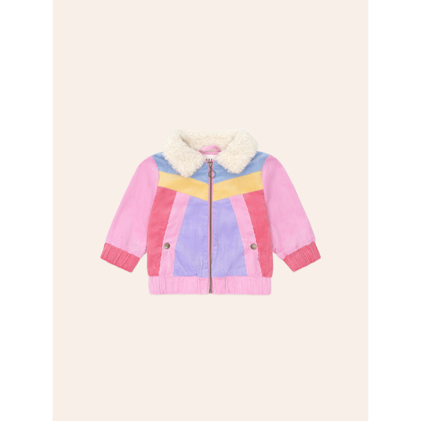 Huxbaby Colour Block Cord Jacket