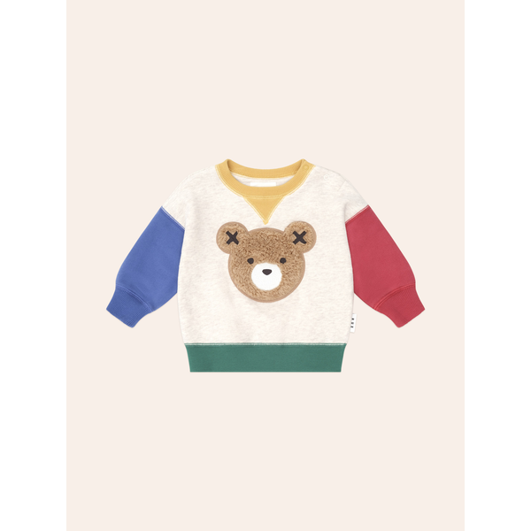Huxbaby Furry Huxbear Colour Block Sweatshirt
