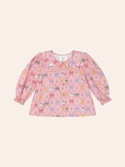 Huxbaby Unicorn Bow Blouse-tops-Bambini
